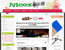 Tablet Screenshot of nicox.club-bg.org